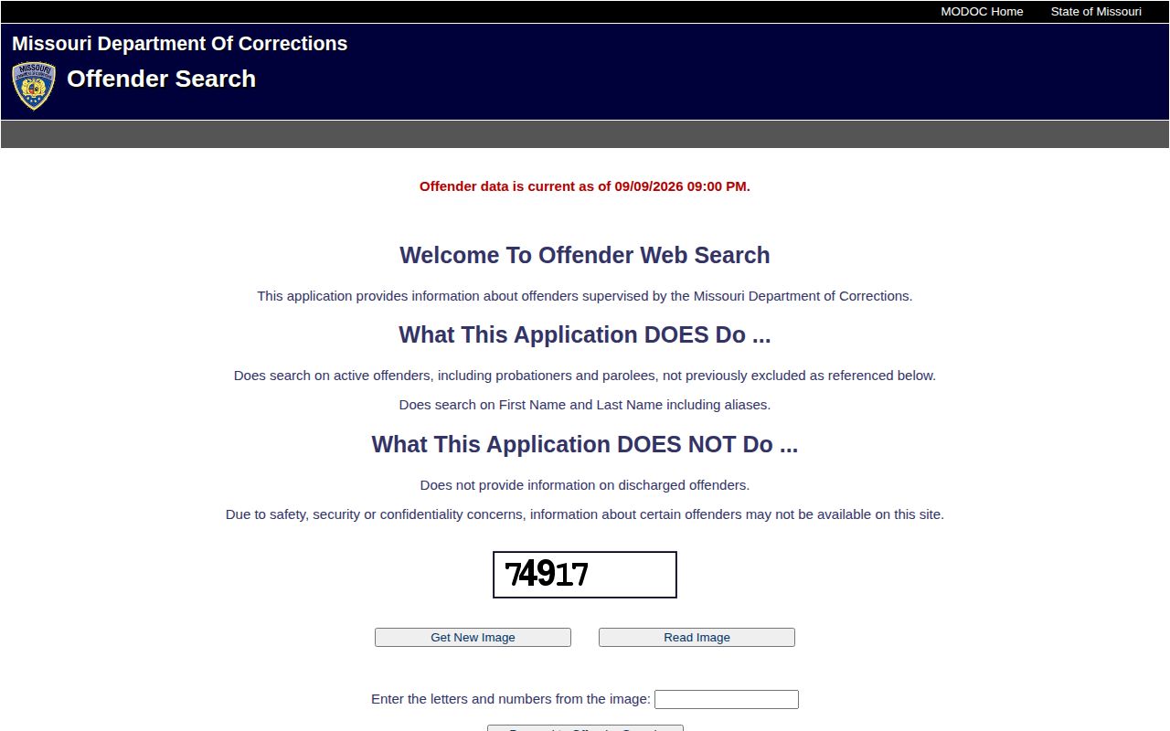 Missouri offender search for Linn County arrest follow-up